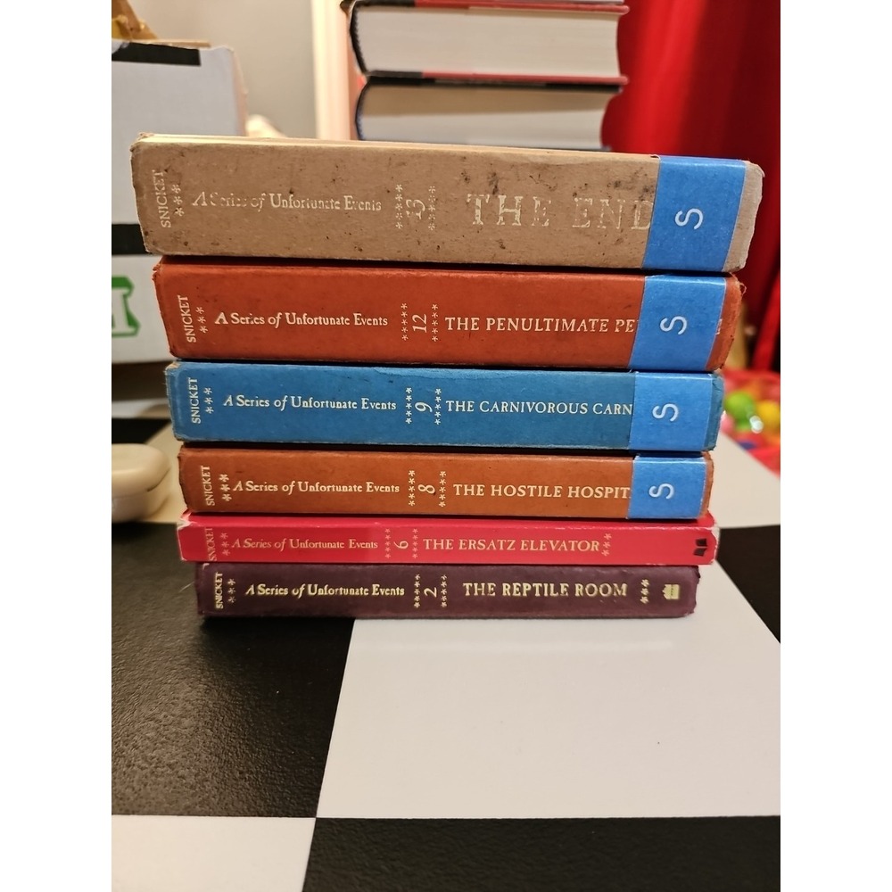 A‎ Series Of Unfortunate Events books